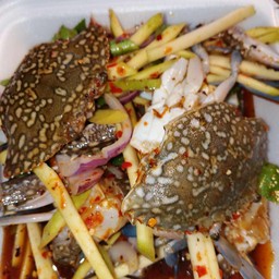 ยำมะม่วงปูม้า