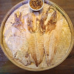 ปลาหมึกบดหงจินแป๊ะ