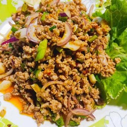 ลาบหมูสับ