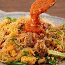 สุกี้แห้งไก่