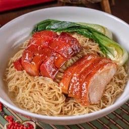 14 บะหมี่ไข่/บะหมี่หยกเป็ดย่าง+_หมูย่าง