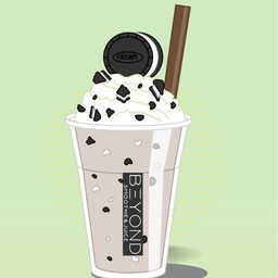 โอรีโอ้ปั่นนมสด