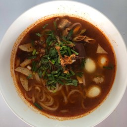 ข้าวเปียกต้มยำน้ำข้น