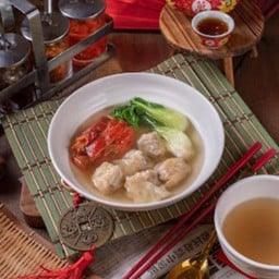 23  เกี้ยวกุ้งใส่หมูทั้งแห้งและน้ำ