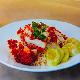 ข้าวมันไก่ทอด
