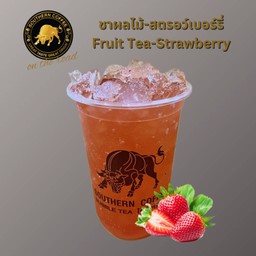 ชาผลไม้-สตรอว์เบอร์รี่ (Fruit Tea-Strawberry)