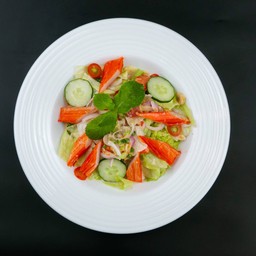 ยำสลัดปูอัด