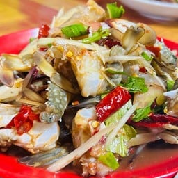 ร้าน พระพร ลาบ ก้อย ตำ ยำ (ย้ายมาอยู่ศูนย์อาหารเช้าตลาดกลางบ้านฉาง)