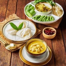 ขนมจีนน้ำยาปูเจ้าดังบางคูวัดซอย8