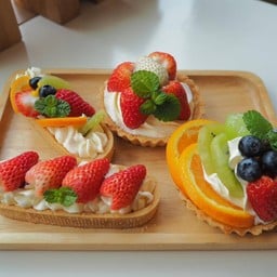 มิกซ์ฟรุ้ท ทาร์ทแบบยาว(Mixed Fruit Tart(Long))