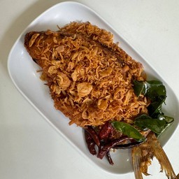 ปลาส้มทอด (กลาง)