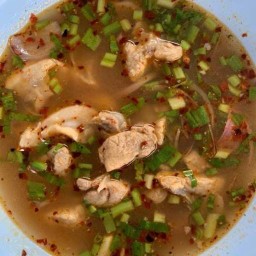 ชาชำ ตำเส้นเล็ก ส้มตำ ยำ อาหารอีสาน ข้าวไข่เจียว ลาบหมู น้ำตก ประดิพัทธ์23