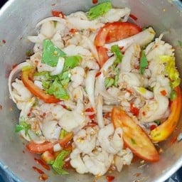 เจ้เบียร์ ตำแซ่บ(เลียบคลองแฟคตอรี่แลนวังน้อย)ข้างร้านติดนมอมมุก