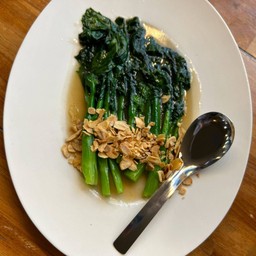 Stir Fried Chinese Kale With Oyster Sauce
