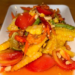 ตำไทยข้าวโพด