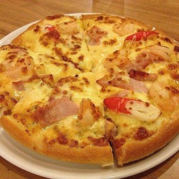 พิซซ่า หน้าปูอัดเบคอน size l ขนาด 9 นิ้ว