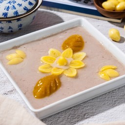 เผือกกวนกับฟักทองแปะก๊วย