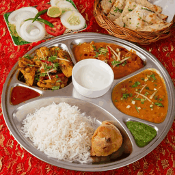 Chicken Thali ชุดเมนูไก่