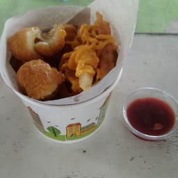 ชีสบอล 3 ลูก+เฟรนช์ฟรายส์