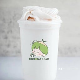 นมสดปั่น  (ไม่แต่งหน้าเนื้อมะพร้าวจ้า)