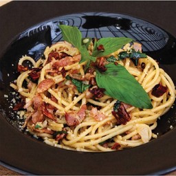 Spaghetti Chili Bacon