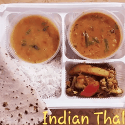 Veg Thali ชุดเมนูเจ