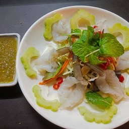 กุ้งแช่น้ำปลา