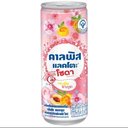คาลพิสแลคโตะโซดา กลิ่นพีช ซากุระ