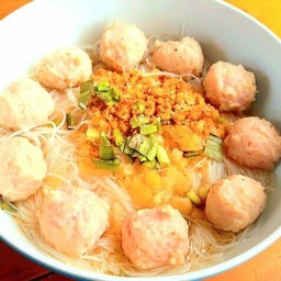 ก๋วยเตี๋ยว #หมูเด้ง# น้ำใส
