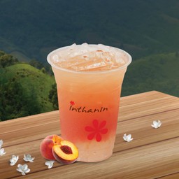 ชาอัสสัมมะลิ เย็น รสพีช