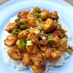 เต้าหู้ไข่คั่วพริกเกลือ