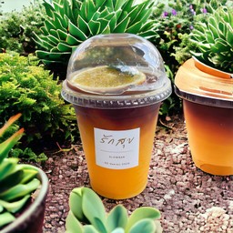 อเมริกาโน่น้ำส้มคั้นสด