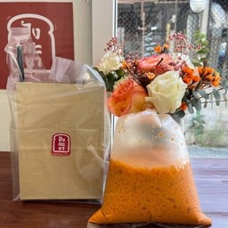 ชาถุงกระดาษชา เครื่องดื่มชงไว้แล้ว หวานน้อยกำลังดี  เลือกความหวานไม่ได้