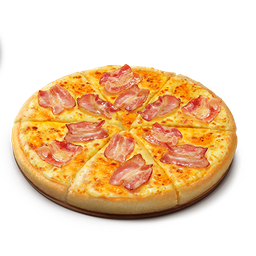 พิซซ่า หน้าเบคอนชีส size l ขนาด 9 นิ้ว