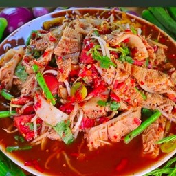 ตำมาม่าปลาร้าสไบนาง