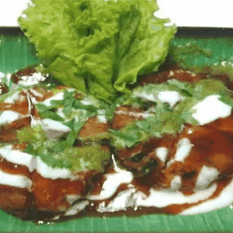 Aloo Tikka stuffed Cheese & Spinach มันฝรั่งสอดไส้ชีสและผักโขม