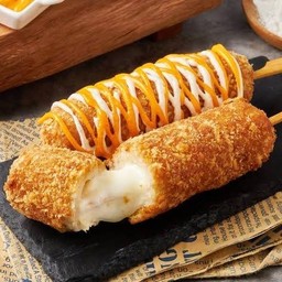 ชีสบาร์  1 ชิ้น  ชีสล้วนๆชีสยืดๆ