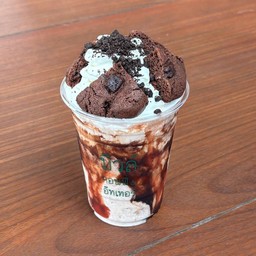 Volcano banana cookie (frappe')