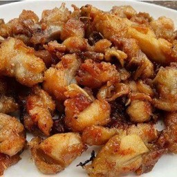 ไก่ทอดเทอริยากิราดข้าว