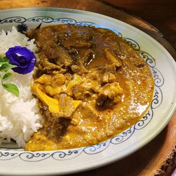 ผัดซอยคั่วราดข้าว