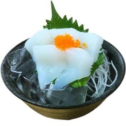 อิกะซาชิมิ (ปลาหมึก) Ika Sashimi
