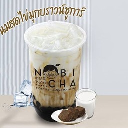 นมสดไข่มุกบราวน์ชูการ์