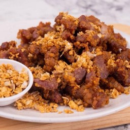 หมูทอดกระเทียม