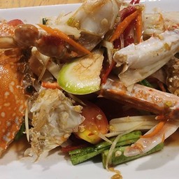 ส้มตำปูม้าลวกปลาร้า