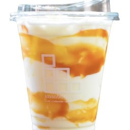 นมสดคาราเมล ร้อน/เย็น