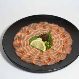 ปลาแซลมอนแล่บาง