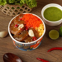 ข้าวหน้ากุ้งดอง ไซส์M