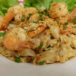 ก๋วยเตี๋ยวคั่วกุ้ง