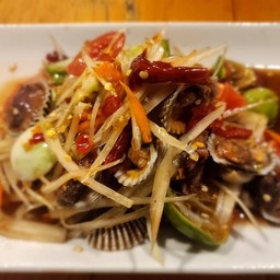 ตำหอยแครงปลาร้า