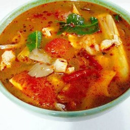 ต้มยำไก่ น้ำข้น